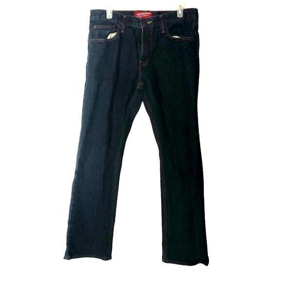 Arizona Jeans Womens Mid-rise Wide‎ Leg Denim Relaxed Fit Jeans Size 32x30 NWOT - Picture 1 of 5